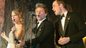 William, Taylor Swift e Bon Jovi